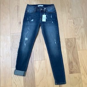 KanCan Distressed Skinny Jeans